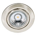Downlight C 3830 pivotant IP20, nickel bross gradable