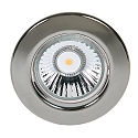 Downlight C 1830 rigide IP20, chrome, noir  gradable
