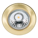 Einbaustrahler DOWNLIGHT C 1830,  8cm, starr, Messing gebrstet