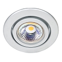 Downlight C 3840 pivotant IP20, chrom mat gradable