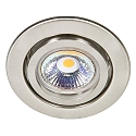 Downlight C 3840 pivotant IP20, nickel bross gradable