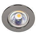 Downlight C 3860 rigide IP20, chrome, noir  gradable