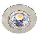 Downlight C 3860 rigide IP20, nickel bross gradable