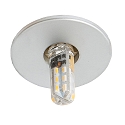 Apparecchio da incasso a soffitto C 392 G4 IP20, Cromo opaco dimmerabile