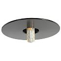 Apparecchio da incasso a soffitto C 410 Gy6,35 IP20, Nero dimmerabile