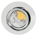 Einbaustrahler DOWNLIGHT D 3830,  8.8cm, schwenkbar, Chrom