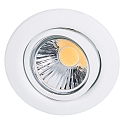 Recessed spot DOWNLIGHT D 3830,  8.8cm, swiveling, matt white