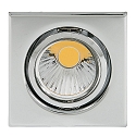 Downlight D 3830 Q pivotant IP20, chrome gradable