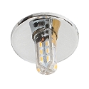 Downlight N 411 G4 IP20, Cromo dimmerabile