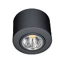 LED Aufbau Downlight A 5068, rund, 38, 9,5W, 4000K, IP40, dimmbar, schwarz matt
