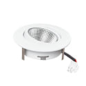 downlight 5068 ECO FLAT SCCT 38 DIM C round, swivelling, CCT Switch IP40