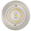 LED Downlight 5068 ECO FLAT SCCT DIM C, IP40, rund, 7.5W 2700/3000/4000K 38�, CRi >90, schwenkbar, dimmbar, Nickel geb�rstet