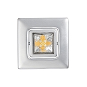 LED Downlight A 5068 T FLAT RQ, eckig, 48, 9W, 4000K, IP40, dimmbar, chrom matt