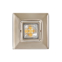 Downlight A 5068 T FLAT RQ LED girevole, piazza, Nichel, Verniciato a polvere dimmerabile
