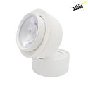 nobilé Spot 9W DS rotondo IP20, bianco opaco dimmerabile