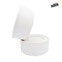 nobilé Spot 9W DS rotondo IP20, bianco opaco dimmerabile