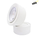 nobilé Spot 9W DS rotondo IP20, bianco opaco dimmerabile