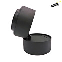 nobilé spot 9W DS round IP20, black matt dimmable