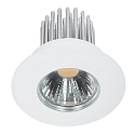 Recessed LED spot DOWNLIGHT A 5068 S IP44, COB,  8cm, 12W 4000K 1100lm 38, CRi>90, white