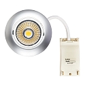 LED Downlight 5068 ECO DOB, rund, 38, 8W, 4000K, IP40, dimmbar, chrom matt