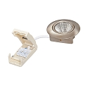 Downlight 5068 ECO DOB rotondo, girevole IP40, nichel dimmerabile