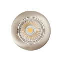 nobil spot 5068 ECO DOB round IP40, brushed nickel dimmable