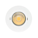 downlight A 5068 T FLAT BIO dimmable IP40, clear, white matt dimmable