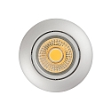 Downlight A 5068 BIO girevole LED IP40, cromo opaco, verniciato a polvere dimmerabile