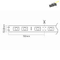nobilé Striscia di LED LED SMD 3528 IP67, dimmerabile