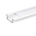 Alu T-Profil 2 OP, 200cm, fr LED-Strips bis 1.2cm Breite, wei matt