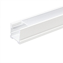 Alu U-Profil 4 OP, 200cm, fr LED-Strips bis 1.3cm Breite, wei matt