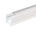 Alu U-Profil 4 TP, 200cm, fr LED-Strips bis 1.3cm Breite, wei matt