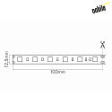 nobilé Outdoor LED Strip Flexible LED SMD 5050, IP67, 24V 14.4W/m, 6500K, 500cm, dimmbar