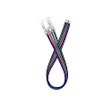 Flexible LED COB RGB Anschlusskabel 10/4, 5er Set