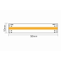 nobil Flexible LED COB 420, 5m, 9W/m, 24V, RGB, IP20