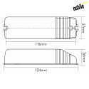 nobilé Trafo 12V DC, dimmbar mit Phasenabschnittdimmer, IP20, 20 - 60W