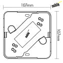 nobilé Surface mount housing IP20 for Presence detector