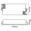 nobilé Unité d’alimentation Led EL-20-350 D LED nobilé Unité d’alimentation Led EL-20-350 D LED
