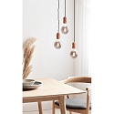 Nordlux Luci a sospesione HANG E27 IP20, Opaco, Nero, Terracotta 