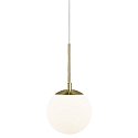 Pendant luminaire GRANT 15, E14, IP20, brass
