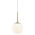 Nordlux Luci a sospesione GRANT 15 E14 IP20, Lucido, Ottone, Opale bianco, Bianco 