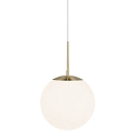 Pendant luminaire GRANT 25, E27, IP20, brass