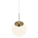 Nordlux Luci a sospesione GRANT 25 E27 IP20, Lucido, Ottone, Opale bianco, Bianco 