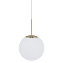 Nordlux Luci a sospesione GRANT 25 E27 IP20, Lucido, Ottone, Opale bianco, Bianco 