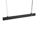 Luminaire  suspension LILT IP20, noir, noir mat gradable