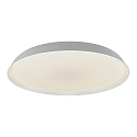 Plafoniera PISO IP20, bianco opaco dimmerabile