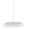 Luci a sospesione PISO piatto, rotondo, Dim-To-Warm IP20, bianco, bianco opaco dimmerabile