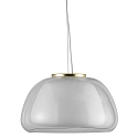 Nordlux Luci a sospesione JELLY E27 IP20, Lucido, chiaro, Ottone, Opale bianco, Bianco 