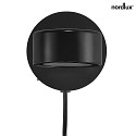 Nordlux Luminaire mural CLYDE IP20, noir , noir mat gradable