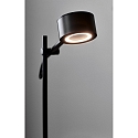 Nordlux Lampada da terra CLYDE IP20, Nero, Nero opaco dimmerabile